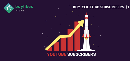 Buy Youtube Subscribers $1